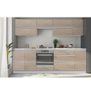 Kétajtós alsószekrény, tölgy sonoma, LINE