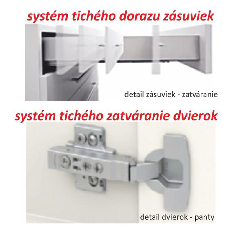 Kétajtós alsó mosogatószekrény, tölgy sonoma, LINE