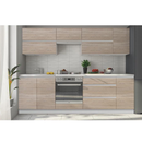 Felsőszekrény két ajtóval, tölgy sonoma, LINE G60 U