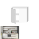 Felsőszekrény,G80, fehér magas fényű HG, LINE