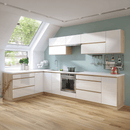 Felsőszekrény, fehér magas fényű HG, LINE G80