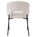 Étkezőszék, bézs/fekete, LONKA