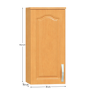 Konyhaszekrény, felső, éger, balos, LORA MDF NEW KLASIK W30/735