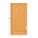 Felső konyhaszekrény, Éger, Balos, LORA MDF NEW KLASIK W40 / 735