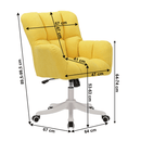 Irodai szék, sárga, LOREL