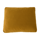 Teljesen kárpitozott heverő, mustár színű szövet, LUANA