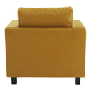 Fotel mustár színű szövet, LUANA