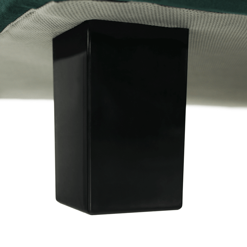 Fotel smaragd szövet, LUANA