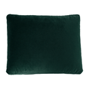 Teljesen kárpitozott heverő, 3-as ülés, smaragd szövet, LUANA