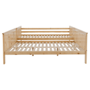 Kinyitható emeleteságy, természetes tűnyalábos fenyő, LUINI