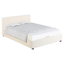 Ágy ráccsal, 180x200, fehér, LUNELA