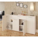 Komód, fehér, LUNIA