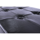 Cipőtároló pad, fekete/fehér, LYROS