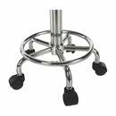 Szék, fehér/króm, MABEL 4 NEW