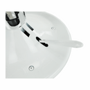 Szék, fehér/króm, MABEL 4 NEW