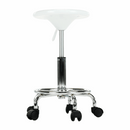 Szék, fehér/króm, MABEL 4 NEW