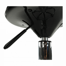 Szék, fekete/króm, MABEL 3 NEW