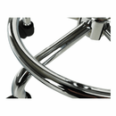 Szék, fekete/króm, MABEL 3 NEW