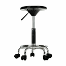 Szék, fekete/króm, MABEL 3 NEW