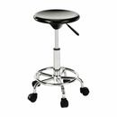 Szék, fekete/króm, MABEL 3 NEW