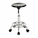 Szék, fekete/króm, MABEL 3 NEW