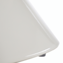 Dohányzóasztalok, 2 db-os szett, fehér márvány/fehér/arany, acél, MABUZ