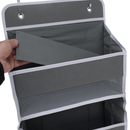 Függő rendszerező ajtóra, szürke, MADON