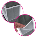 Függő rendszerező ajtóra, szürke, MADON