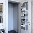 Függő rendszerező ajtóra, szürke, MADON