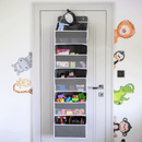 Függő rendszerező ajtóra, szürke, MADON