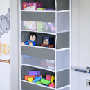 Függő rendszerező ajtóra, szürke, MADON