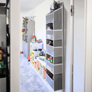 Függő rendszerező ajtóra, szürke, MADON