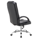 Irodai szék, fekete ekobőr, MADOX NEW