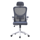 Irodai szék, szürke/fehér, MAGUS