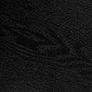 Étkezőasztal, fekete, átmérő 120 cm, MAHIR TYP 2