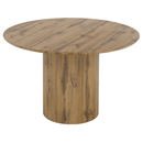 Étkezőasztal, tölgy, átmérő 120 cm, MAHIR TYP 2