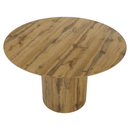 Étkezőasztal, tölgy, átmérő 120 cm, MAHIR TYP 2