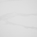 Dohányzóasztal, fehér márvány/MDF, átmérő 80 cm, MAHIR TYP 1