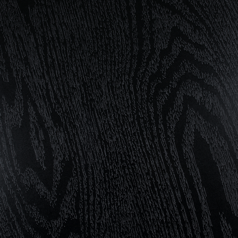 Dohányzóasztal, fekete, átmérő 80 cm, MAHIR TYP 2