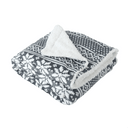 Kétoldalas bárány takaró, téli motívum, 150x200, MALENA