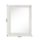 Tükör, fehér-arany, MALKIA TYP 14