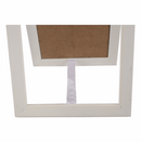 Tükör, krém színű fa keret, MALKIA tip 12