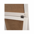 Tükör, krém színű fa keret, MALKIA tip 12