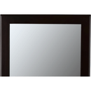 Tükör, barna fa keret, MALKIA 4