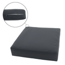 Kerti rattan heverő, szürke/természetes, MALORY