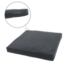 Kerti rattan heverő, szürke/természetes, MALORY