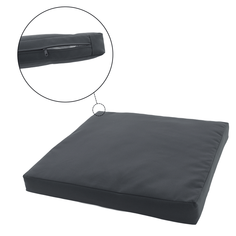 Kerti rattan heverő, szürke/természetes, MALORY