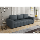 Kihúzható kanapé, szürke, MARIK