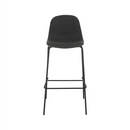 Bárszék, sötétszürke anyag/fém, MARIOLA 2 NEW