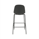 Bárszék, sötétszürke anyag/fém, MARIOLA 2 NEW